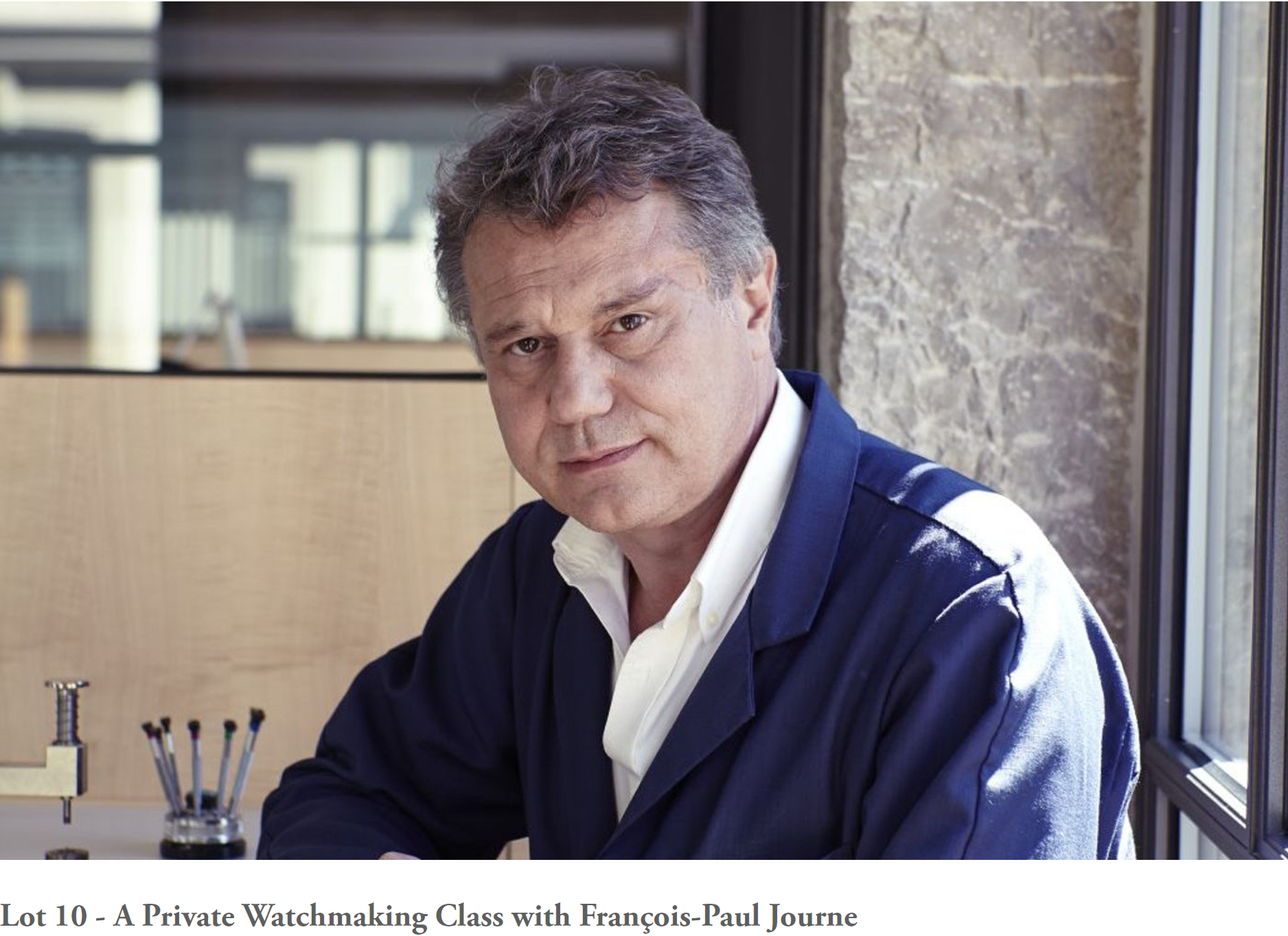 Win A Once in a Lifetime Watchmaking Session with François-Paul Journe